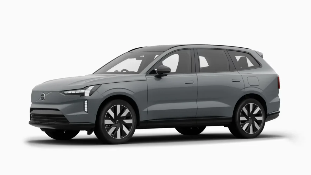 Volvo EX90 Ultra, front three-quarter view