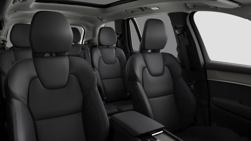 Volvo XC90 interior in Charcoal
