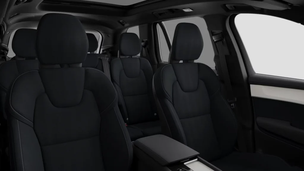 Volvo XC90 interior in Navy