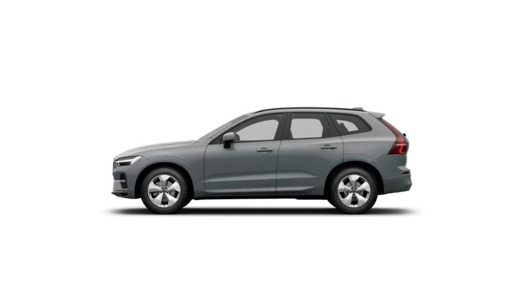Side view of the Volvo XC60 in grey