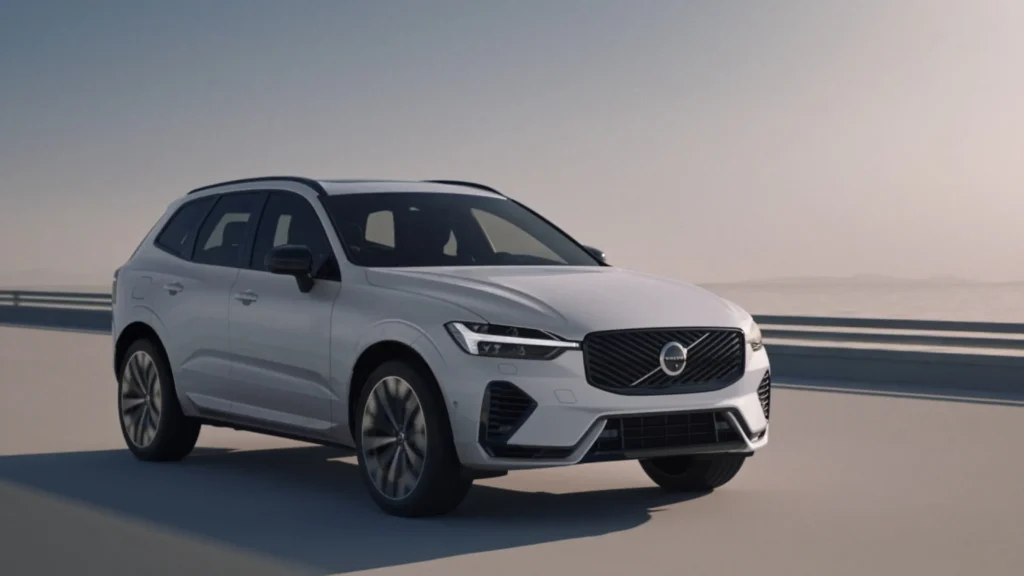 Volvo XC60 in Crystal White