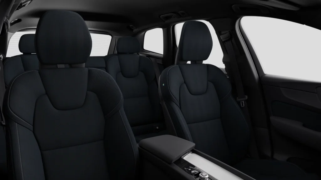 Volvo XC60 interior in Navy