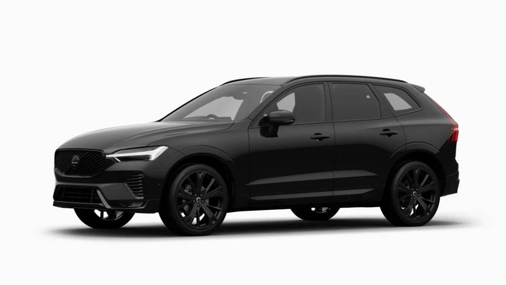 Volvo XC60 Black Edition Plus, front three-quarter view