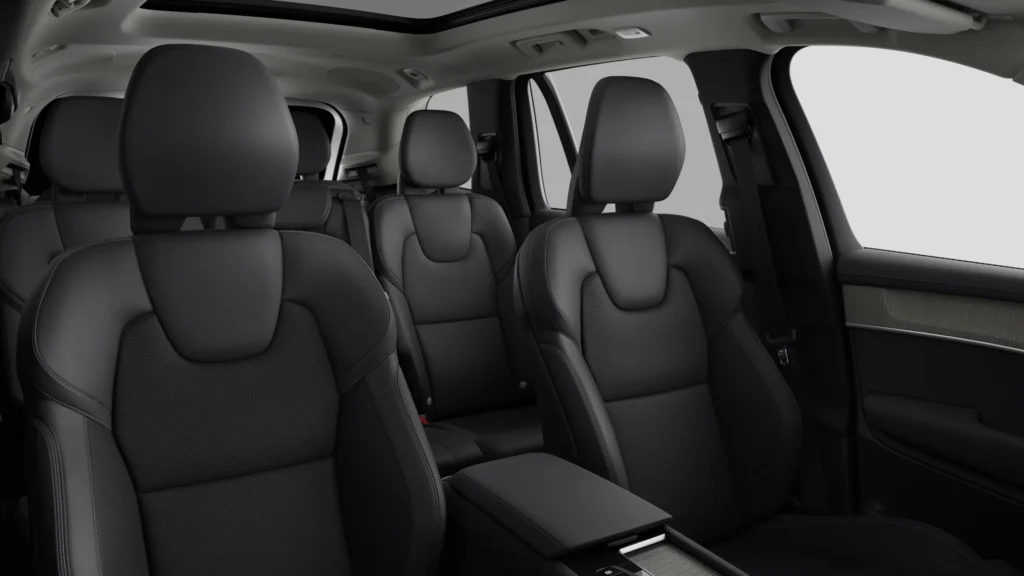 Volvo XC90 Plug-in Hybrid interior in Charcoal